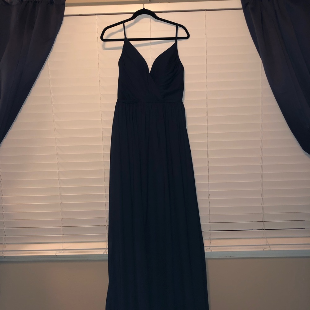 Midnight Blue Bridesmaid/Formal Dress
